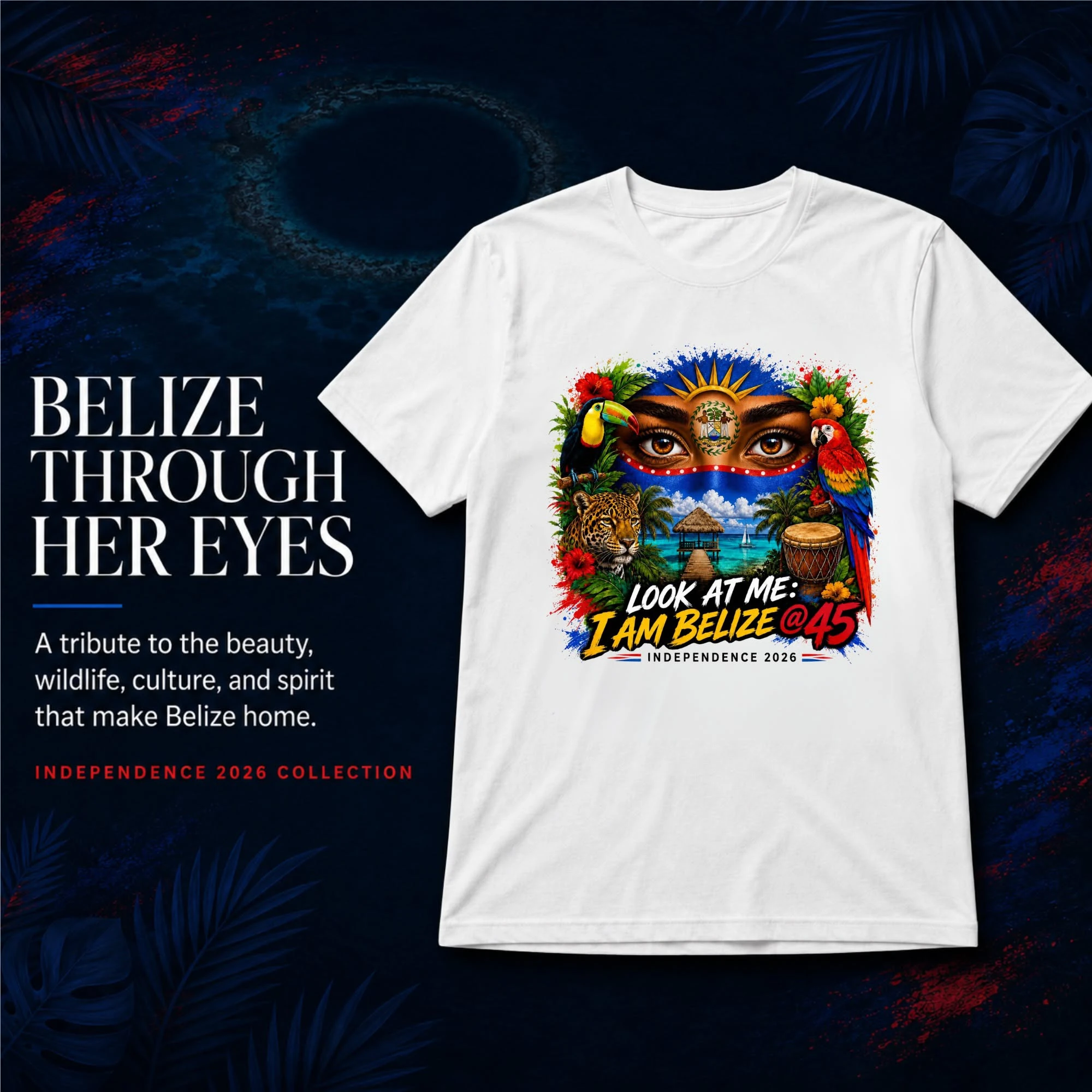 Belize Through Her Eyes design